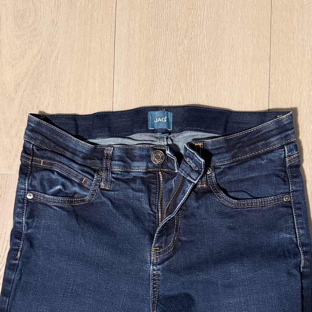 Jag Jeans Women's Deep Indigo Boot Cut Jeans - Picture 2 of 9